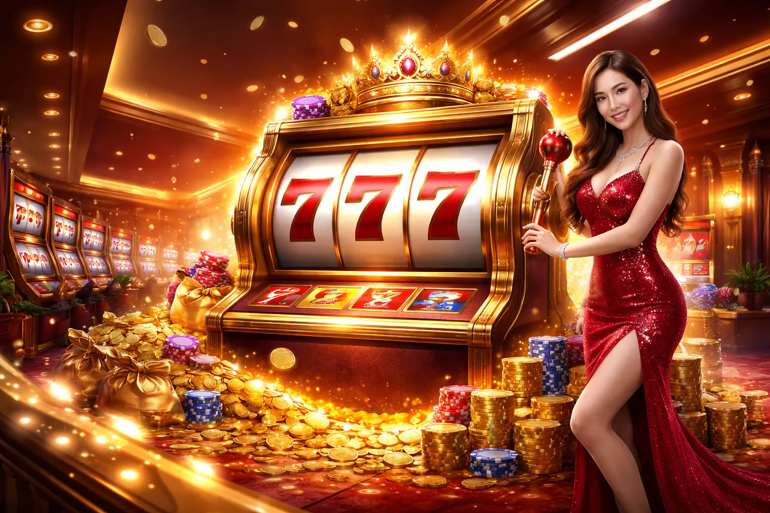 Máy đánh bạc và trò chơi điện tử tại bi88 bet